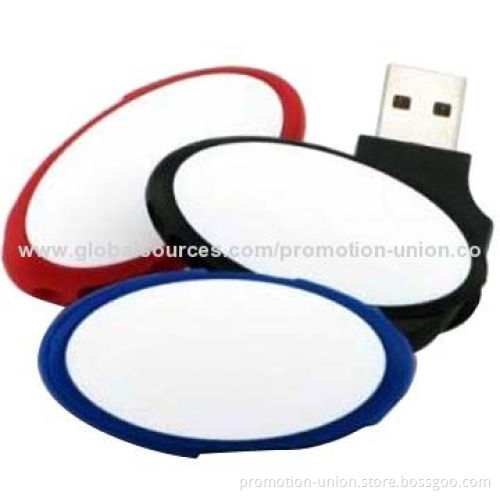 Oval Swivel USB Flash Drive